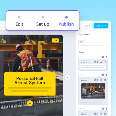 New publishing workflow