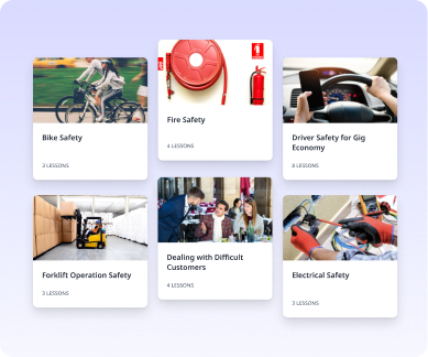 Editable course library